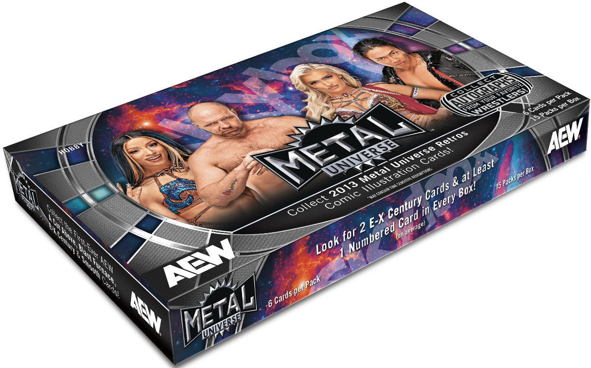 2025 Upper Deck AEW Skybox Metal Universe Wrestling Hobby Box