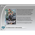 2024/25 Bowman Chrome University Basketball Hobby 12 Box Case